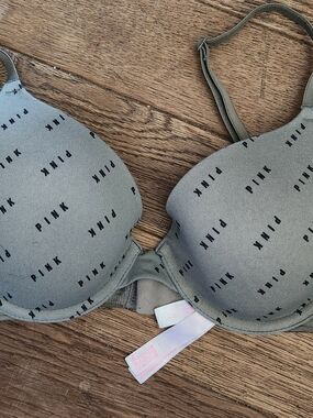 VICTORIA'S SECRET Wear Everywhere PINK Push-Up Bra Green Size 32C